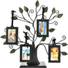 Family Tree Photo Frame with 4 Hanging Picture Frames