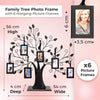 Thetford Design Family Tree Photo Frame with 6 Hanging Picture Frames