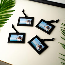  Set of 4 Extra Small Black Horizontal Hanging Frames For Photo Picture Tree Display